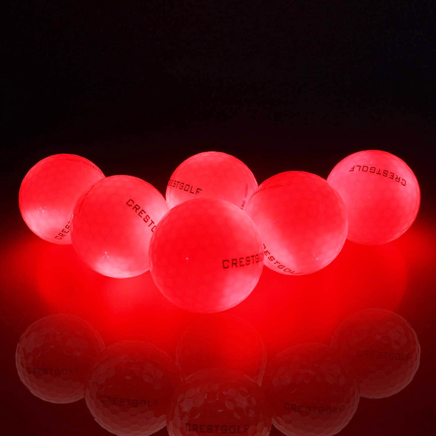 Glow In the Dark Golf LED Training Balls-6pcs
