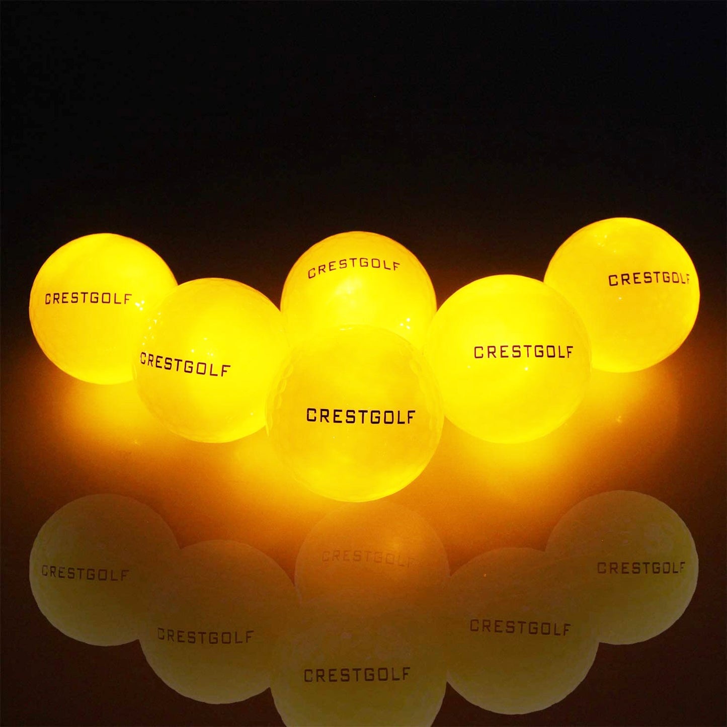 Glow In the Dark Golf LED Training Balls-6pcs
