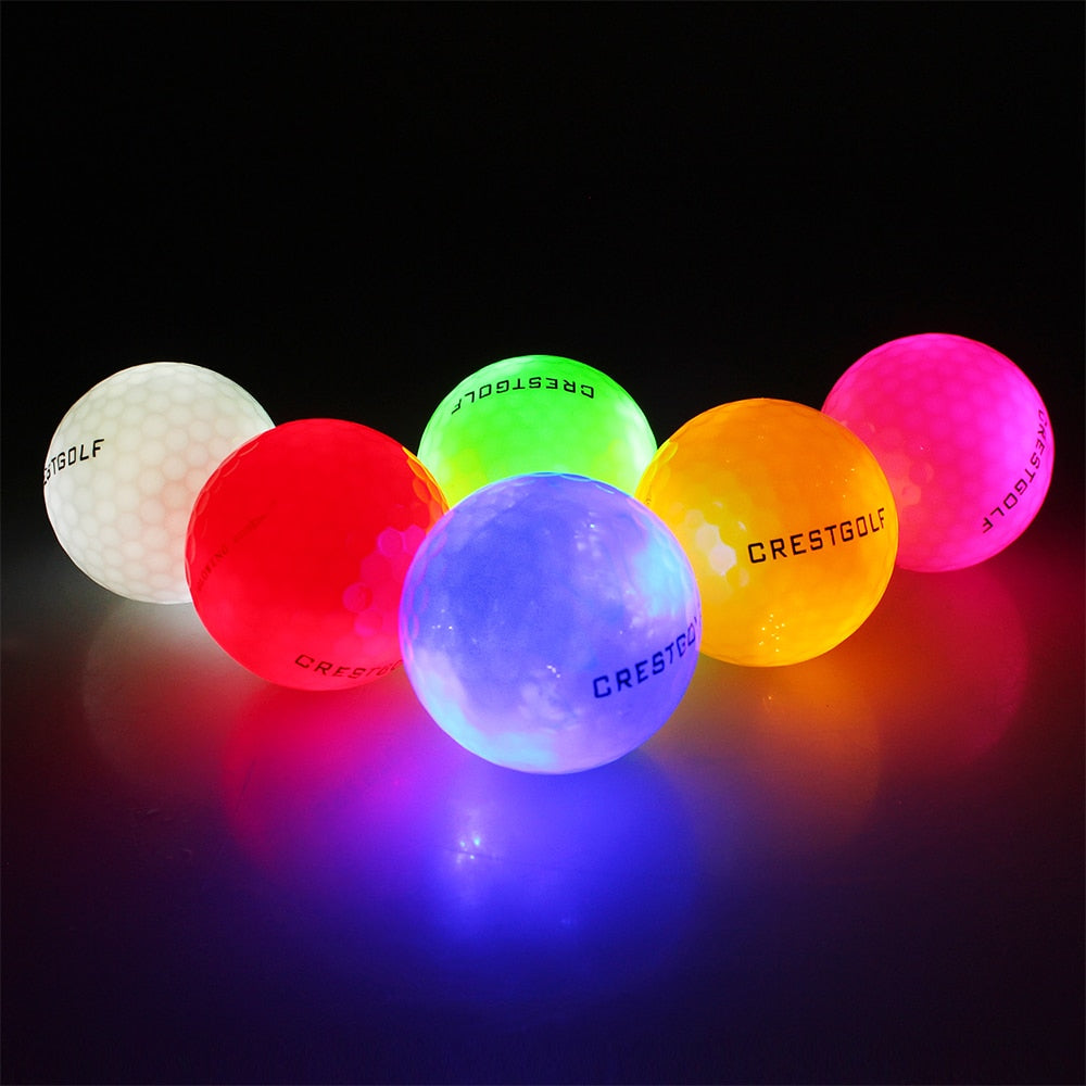 Glow In the Dark Golf LED Training Balls-6pcs