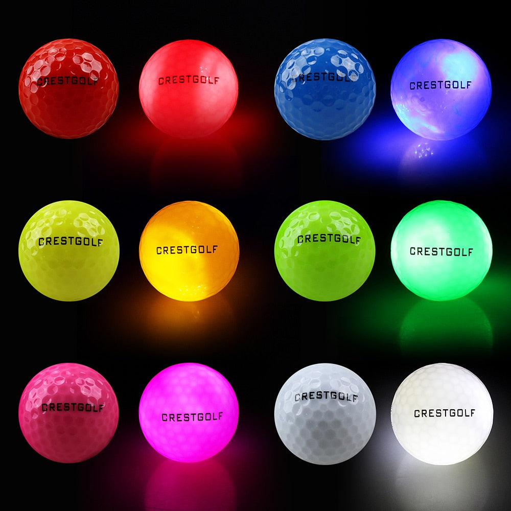 Glow In the Dark Golf LED Training Balls-6pcs